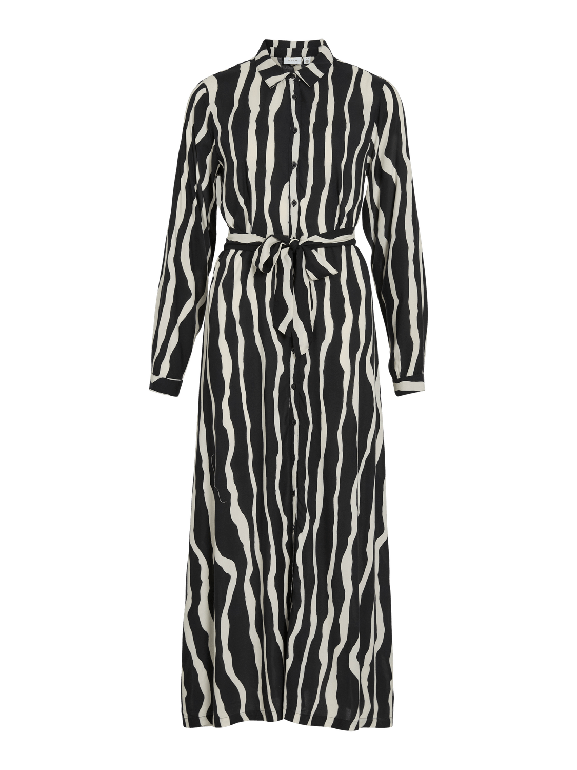 VISUSIE Long Dress - Black Beauty - VERO MODA & VILA Bergvik